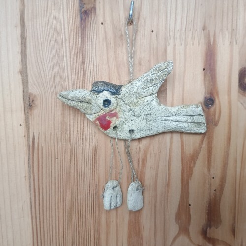 Ptak ceramiczny wiszący mały wariant 4.jpeg