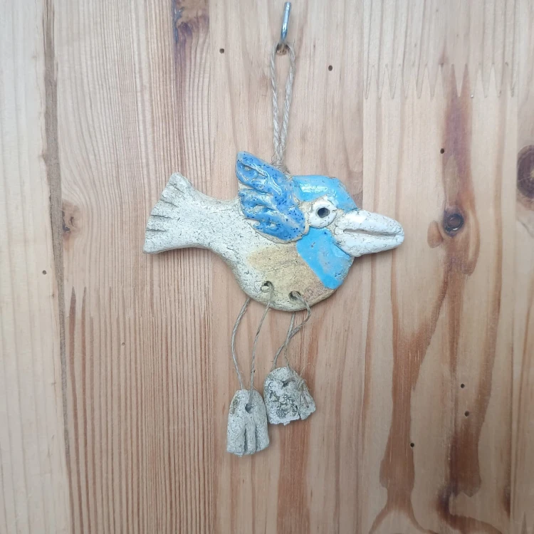 Ptak ceramiczny wiszący mały wariant 5.jpeg