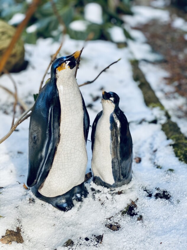 Pingwin ceramiczny duży